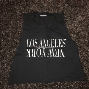 Brandy Melville Cropped tank top